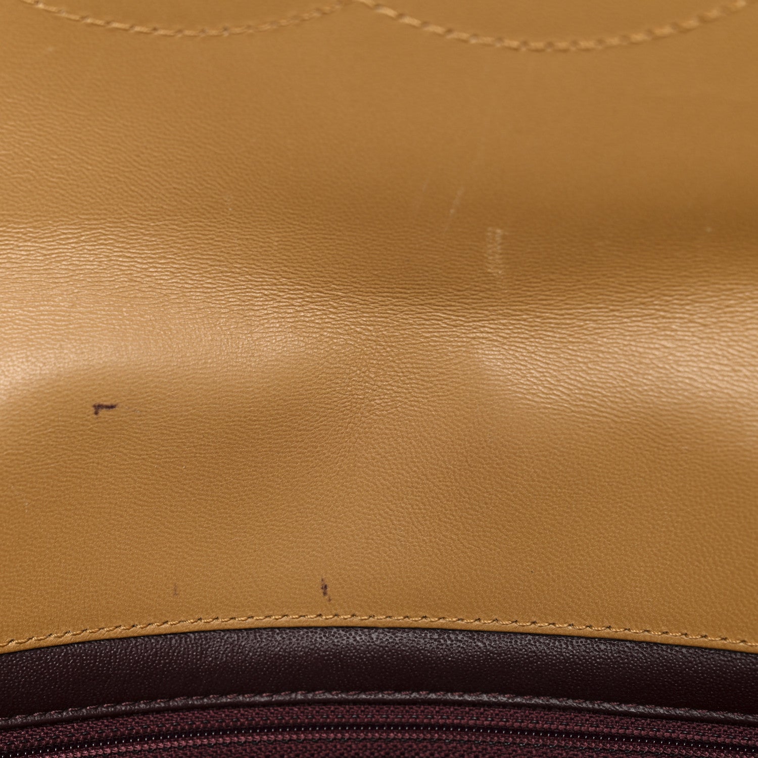 Lambskin Quilted Medium Diamond CC Flap Beige