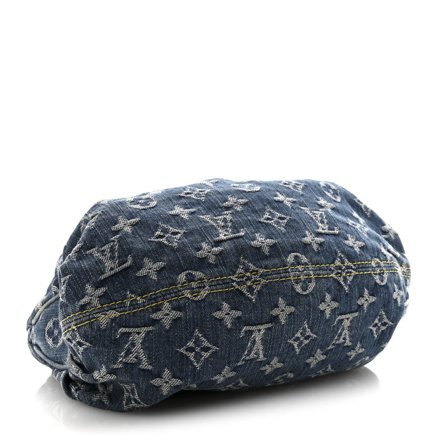 Monogram Denim Pleaty Blue