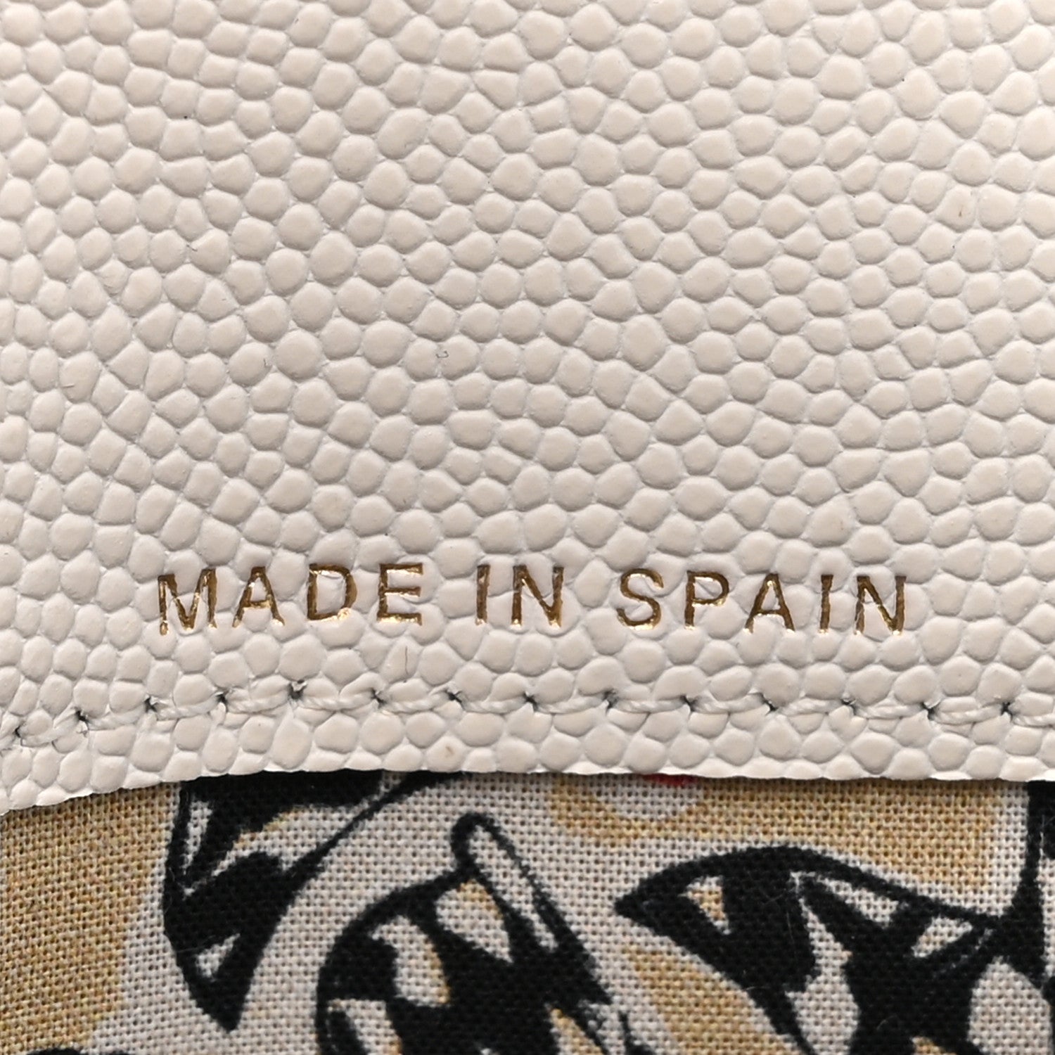 Caviar Quilted Striated CC Large Gusset Flap Wallet White