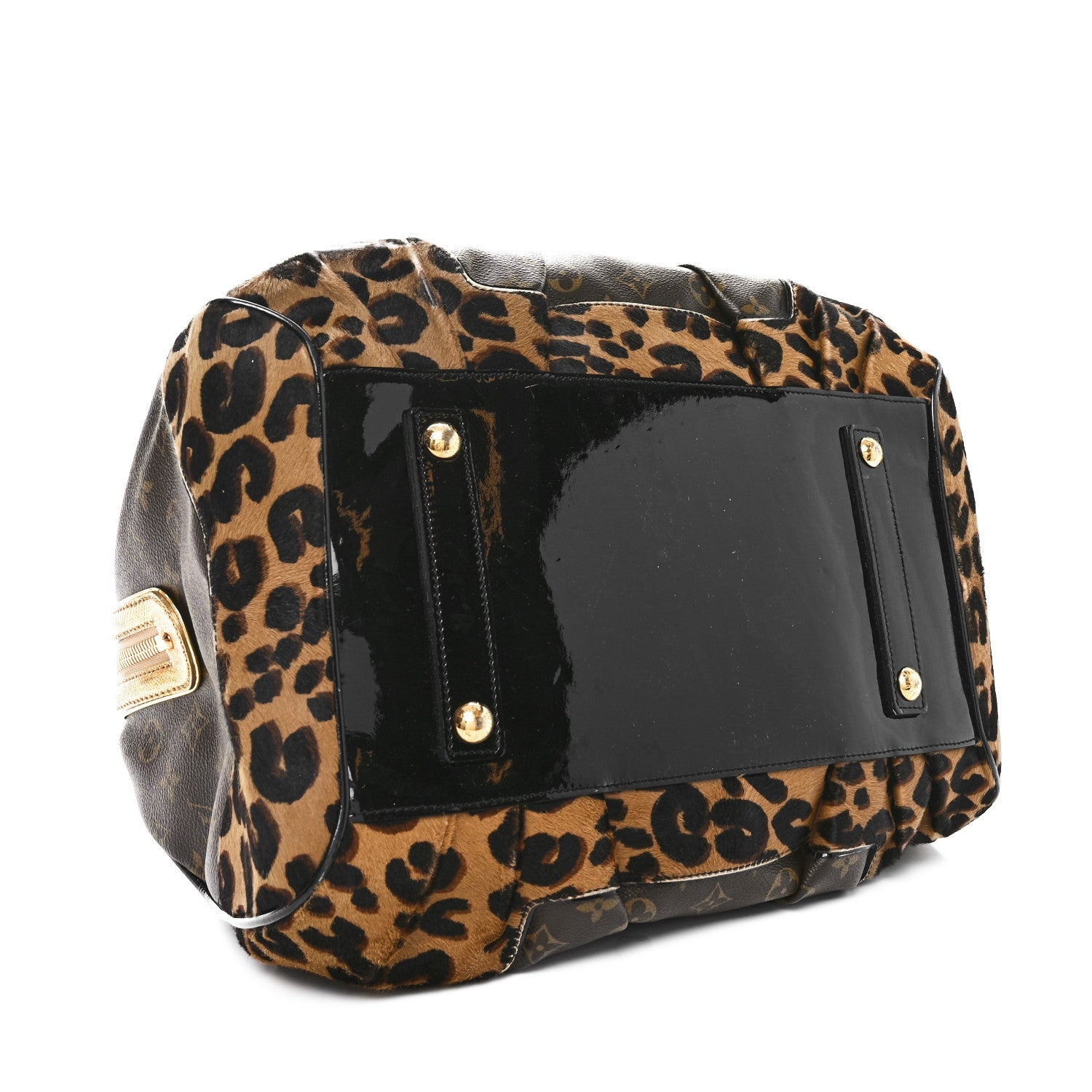 Monogram Leopard Stephen Bag