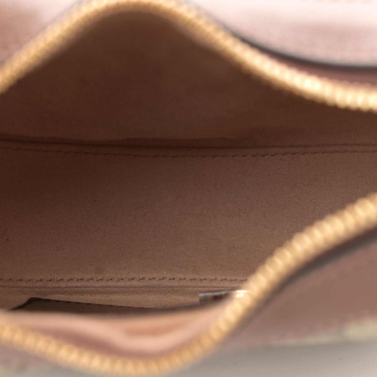 GG Supreme Monogram Azalea Calfskin Mini Retro Interlocking G Half Moon Bag Beige Ebony Brown Sugar