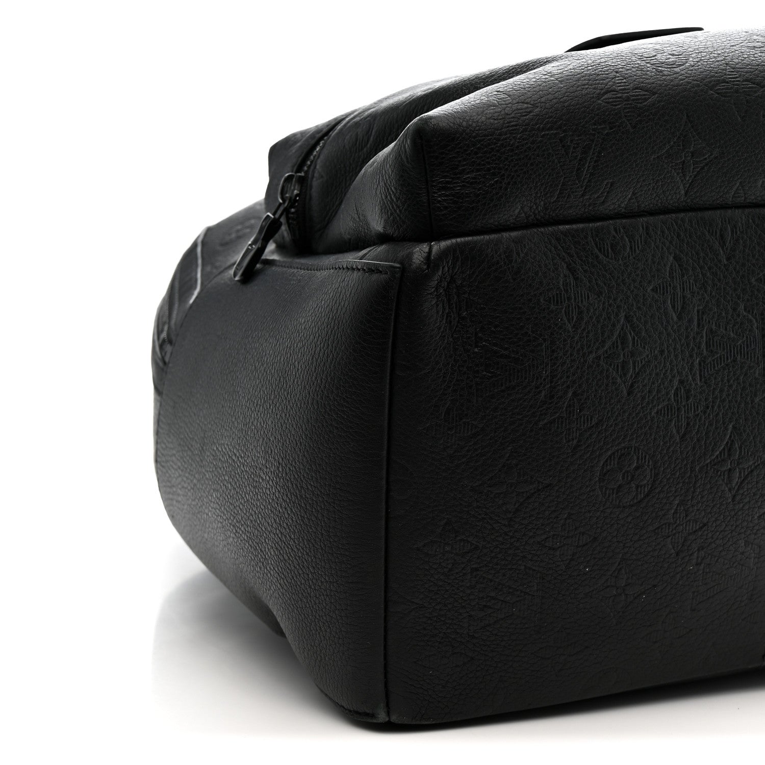 Calfskin Monogram Shadow Discovery Backpack Black