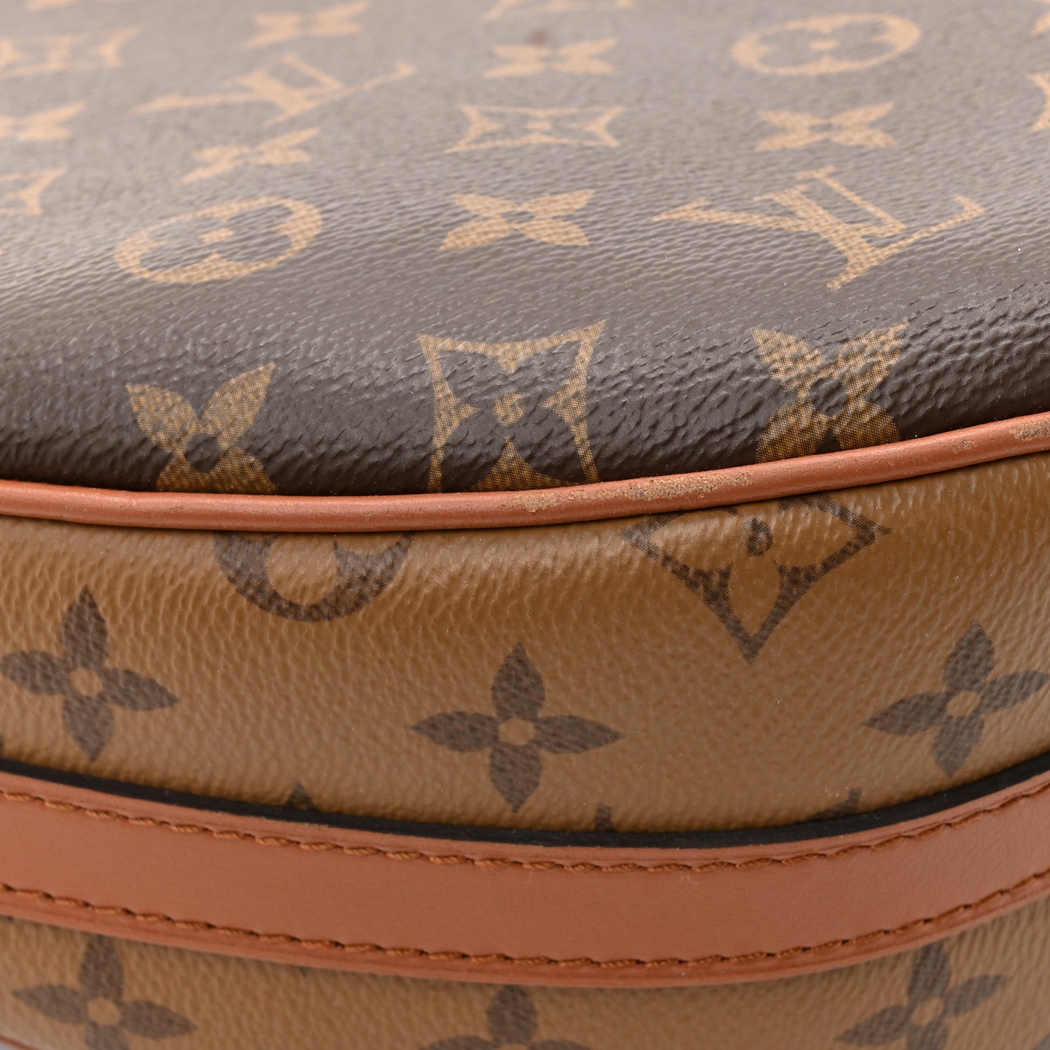 Reverse Monogram Loop Hobo