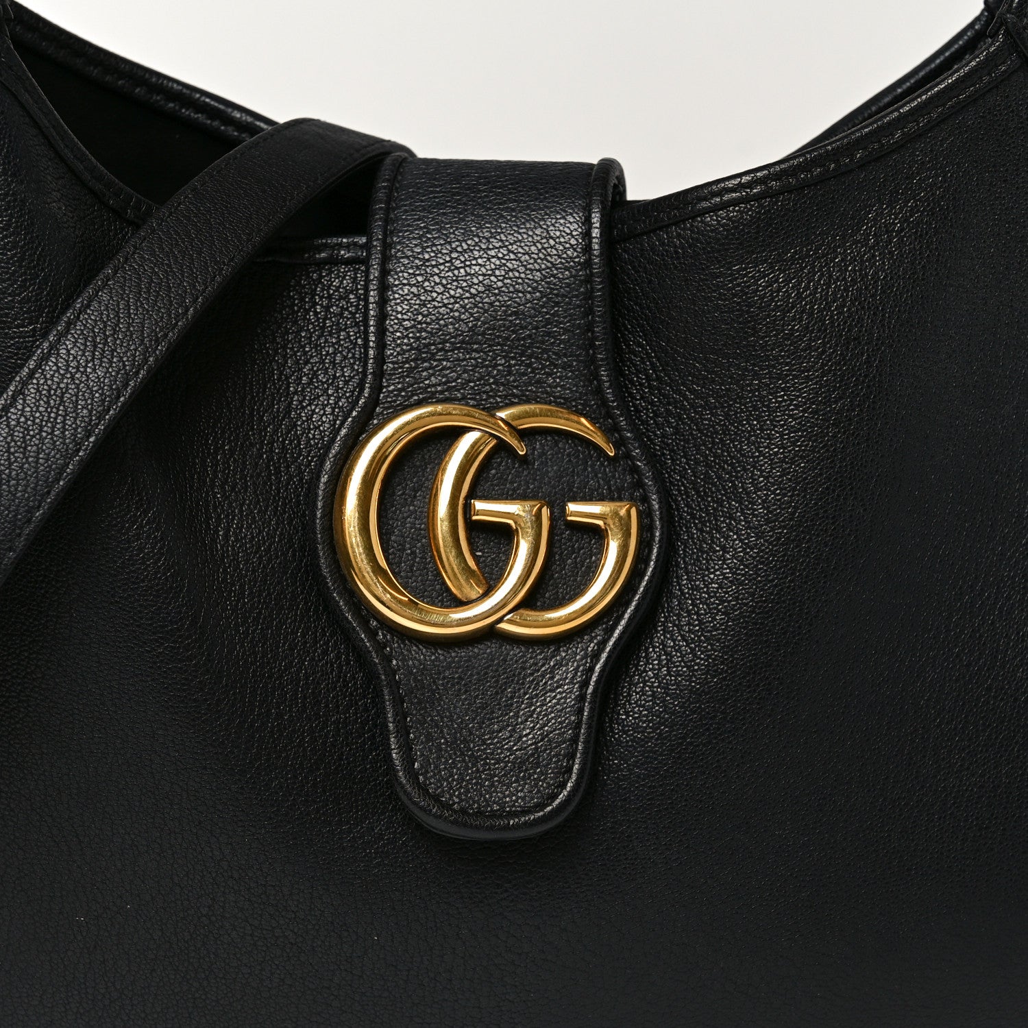 Goatskin Medium Aphrodite Shoulder Bag Black