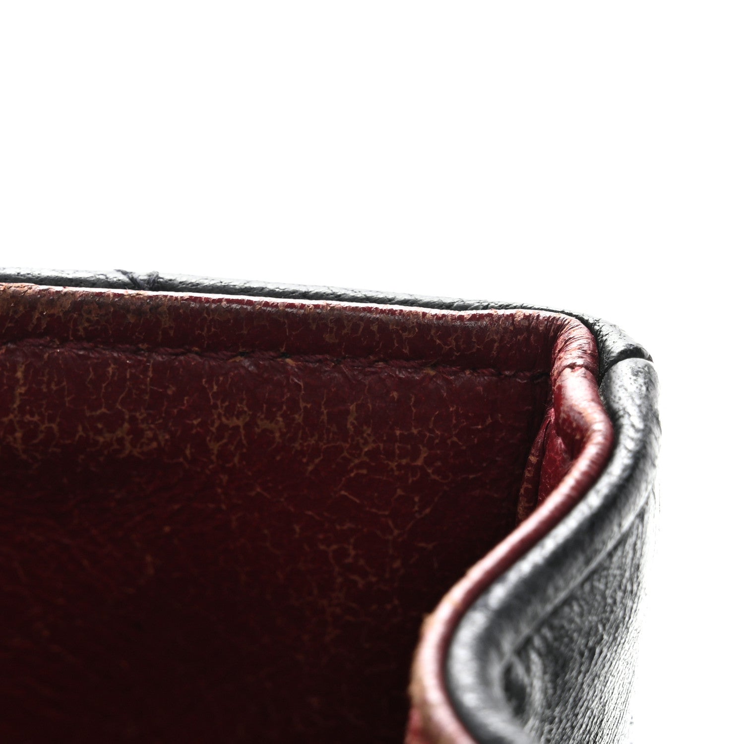 Lambskin Quilted Small Single Flap Black