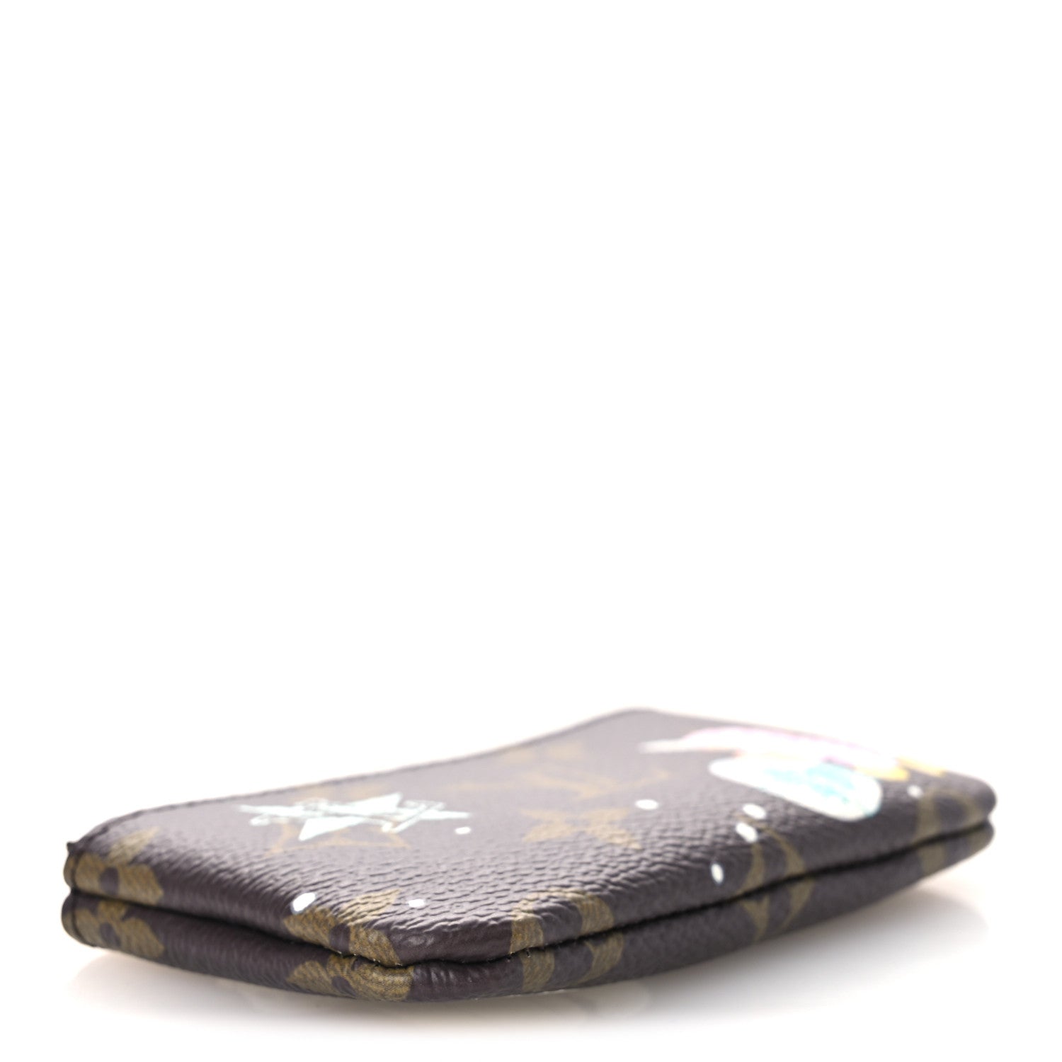 Monogram 2025 Christmas Animation Key Pouch Azur Frost