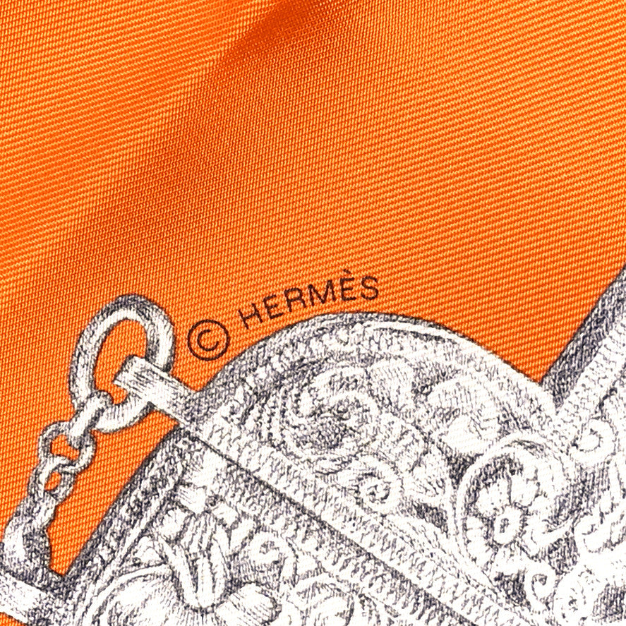 Silk Nous Sommes Inseparables Scarf 90 Poitron Anthracite