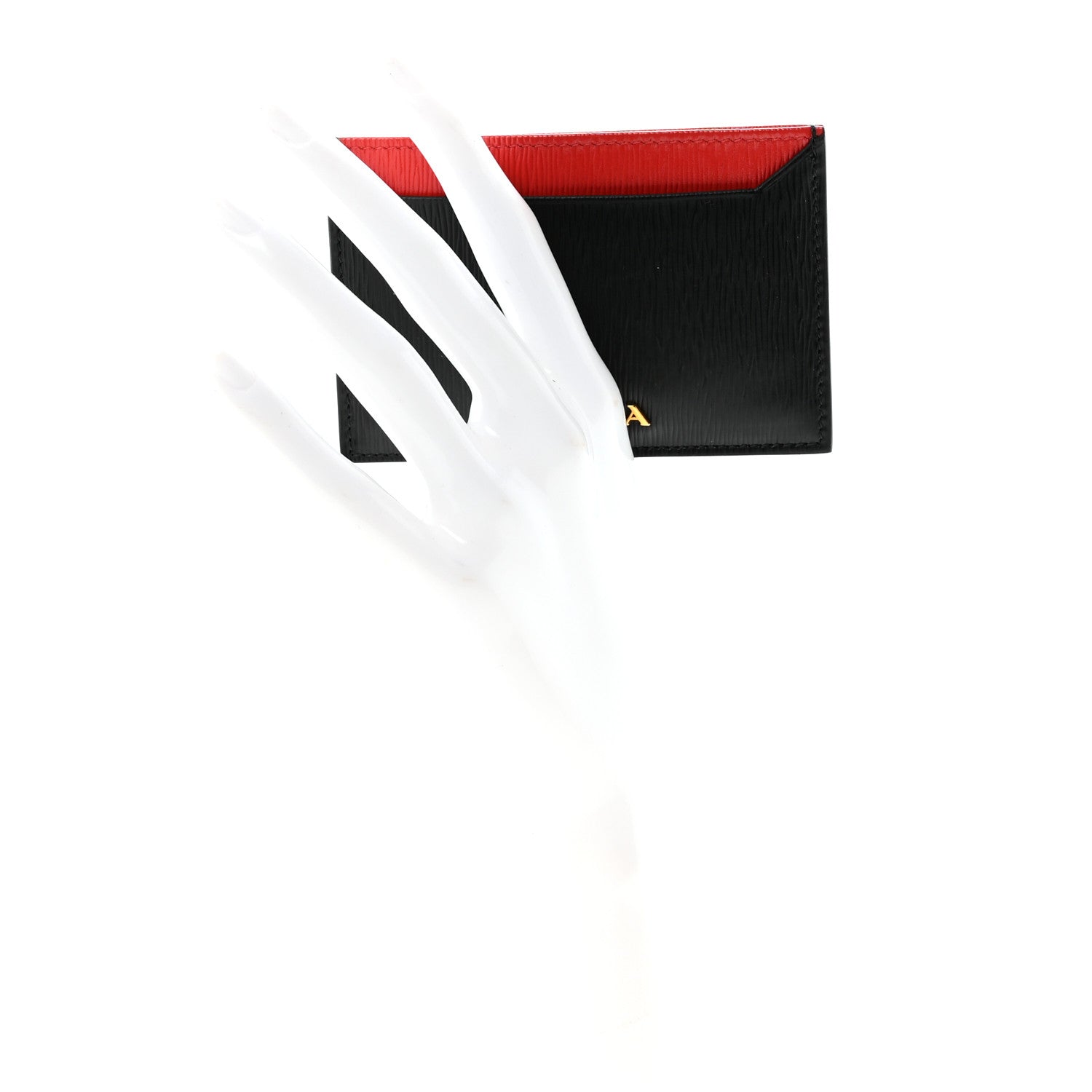 Vitello Move Metal Card Holder Black Lacca
