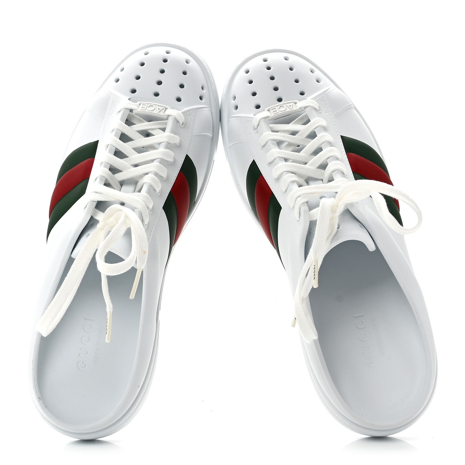 Rubber Ace Sabot Mules 41 Great White