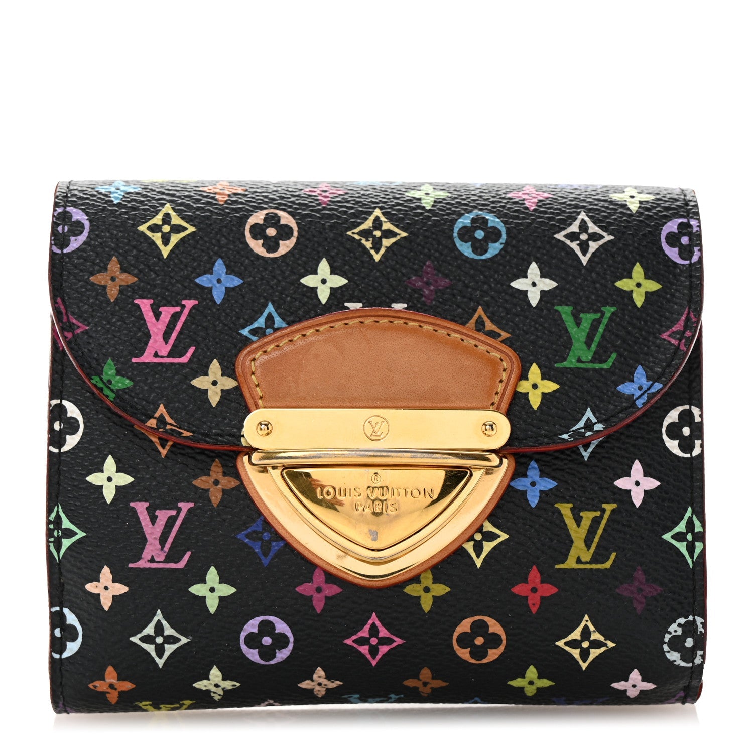 Monogram Multicolor Joey Wallet Black Grenade