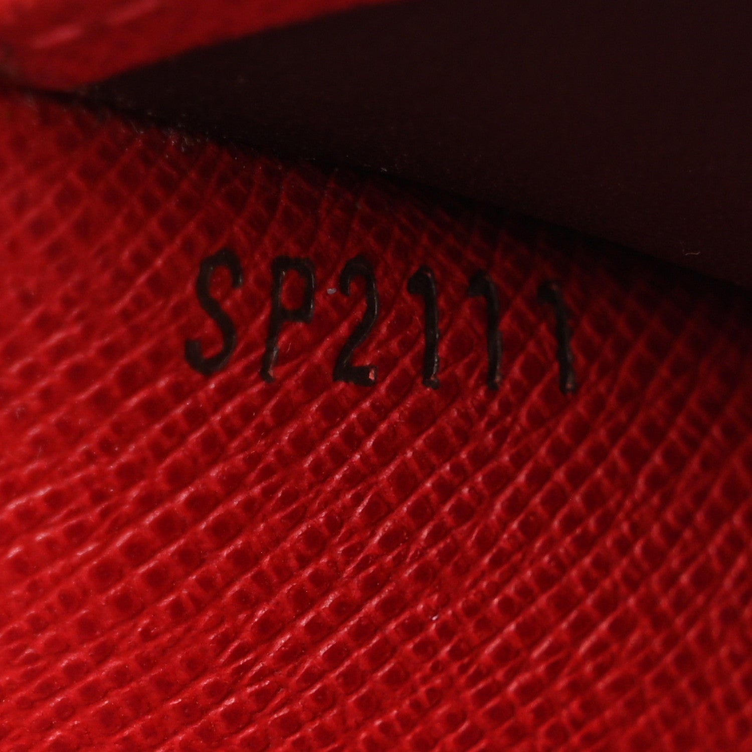 Monogram Josephine Wallet Red