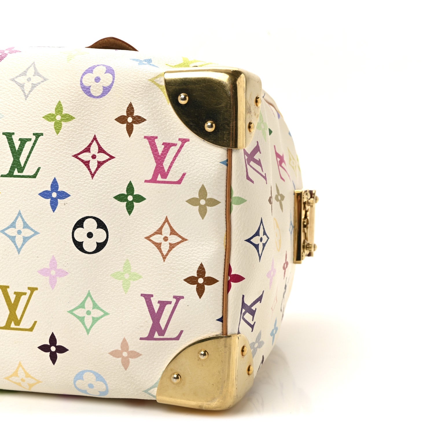 Monogram Multicolor Speedy 30 White