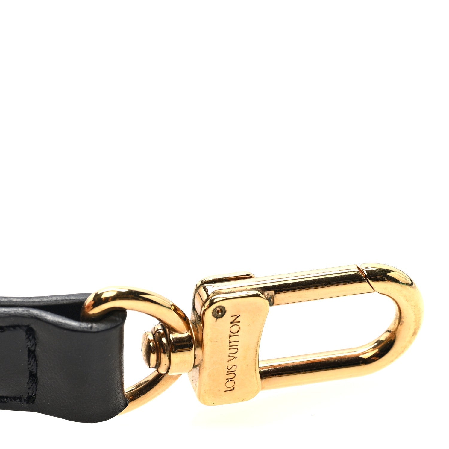 Calfskin 16mm Adjustable Shoulder Strap Black