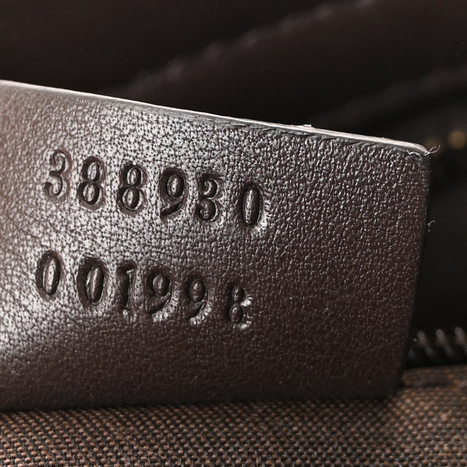 Monogram Messenger Bag Dark Brown