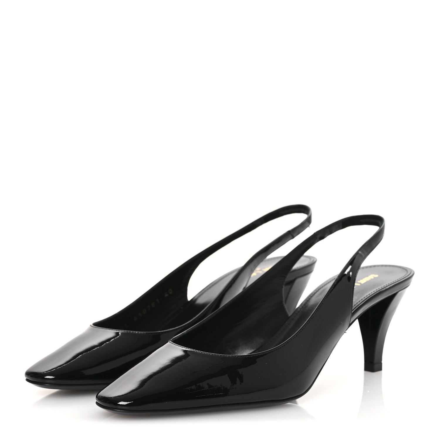 Vernice Carol 60 Slingback Pumps 40 Black