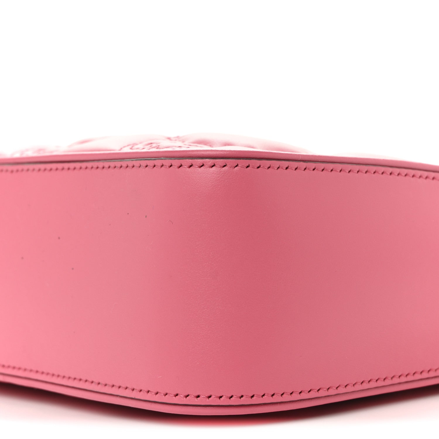 Calfskin GG Matelasse Small Shoulder Bag Rhodamine Pink Natural