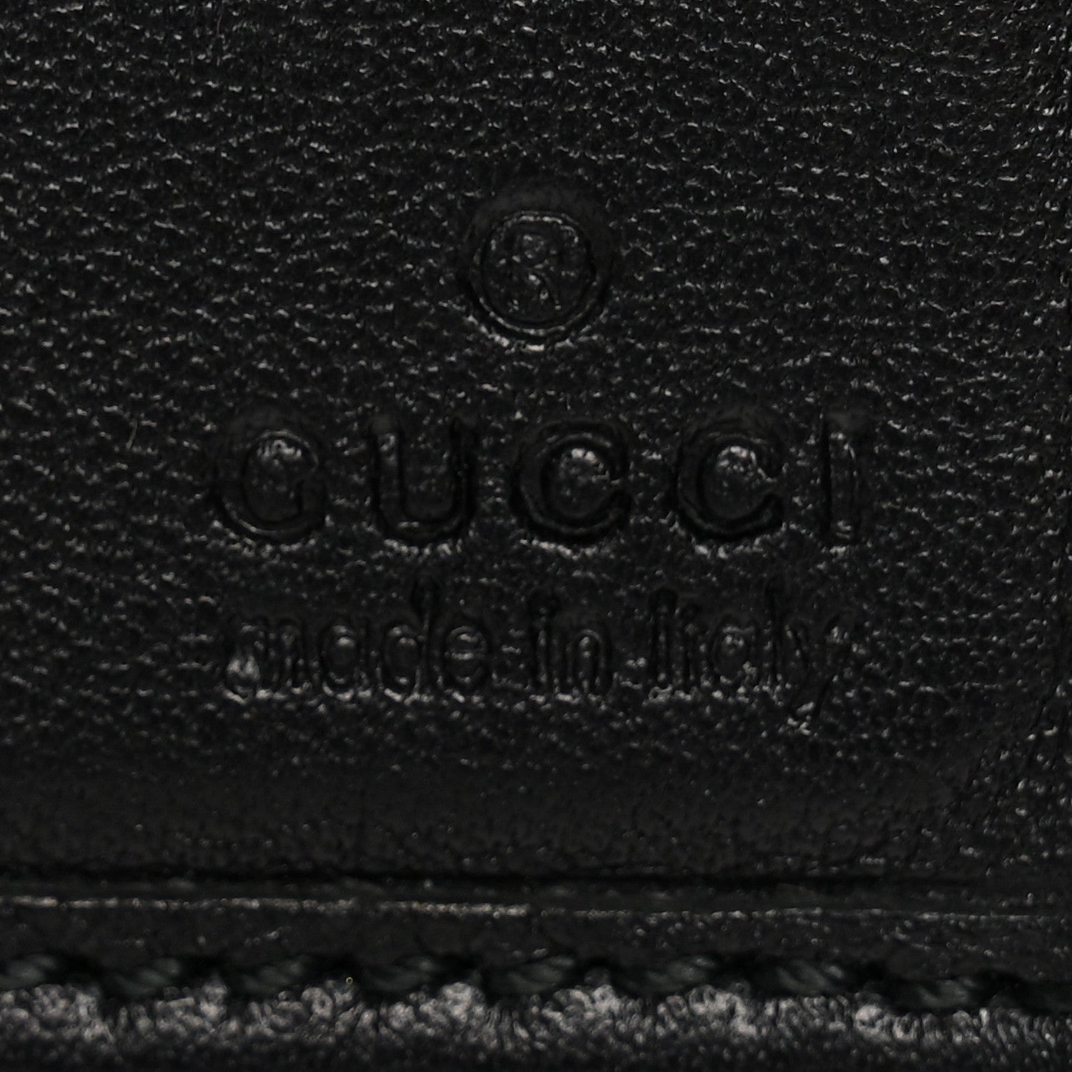 Guccissima Emily Continental Wallet Black