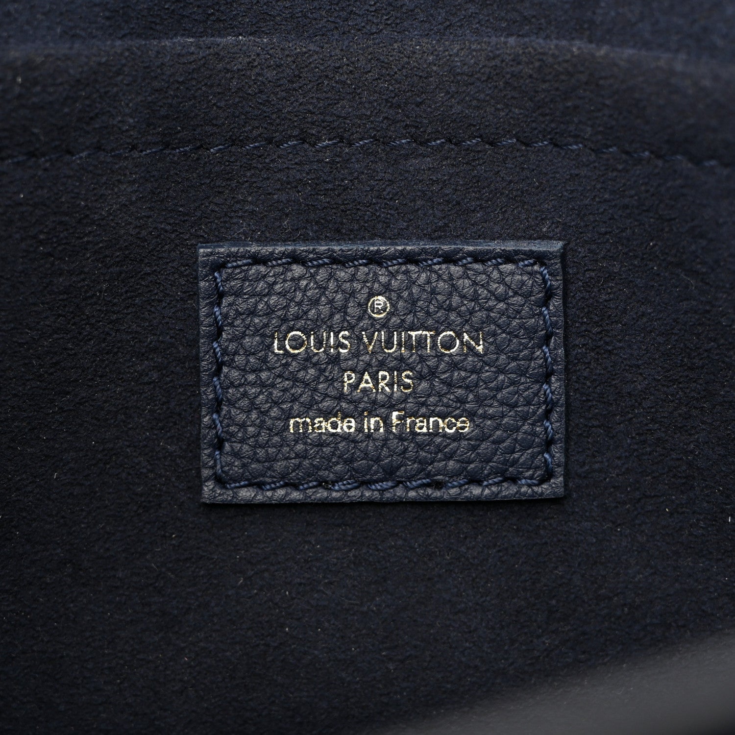 Soft Calfskin Mylockme Chain Bag BB Navy
