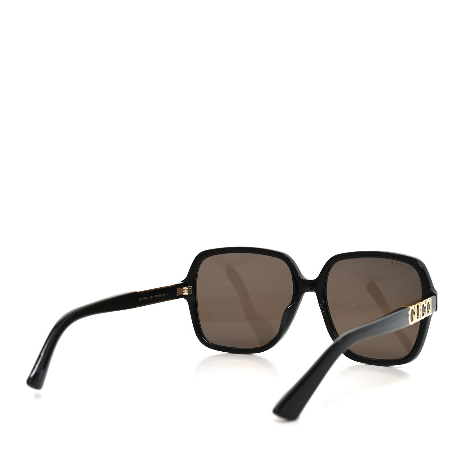 Oversized Square GG1189S Sunglasses Black
