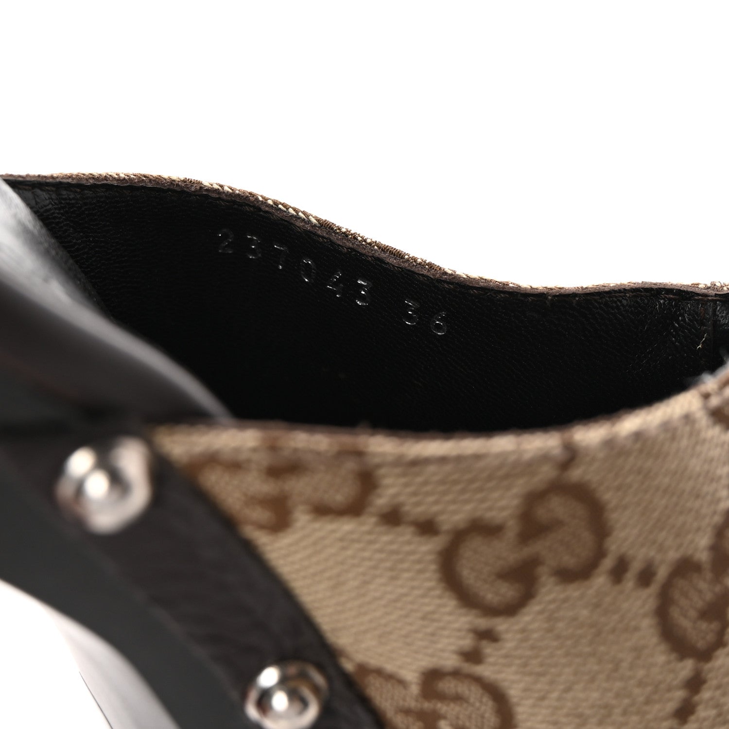 Monogram Cellarius Soft Calfskin Icon Bit Platform Clog High Heel Slide Sandals 36 Beige Ebony Cocoa