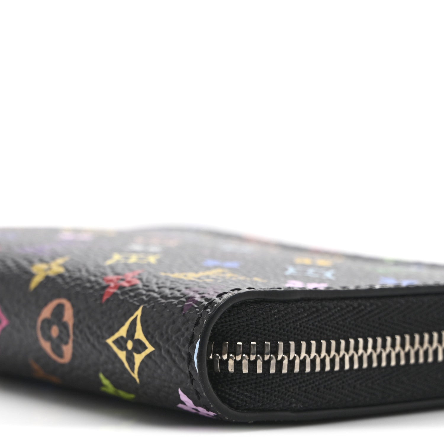LV x TM Monogram Multicolor Zippy Coin Purse Black