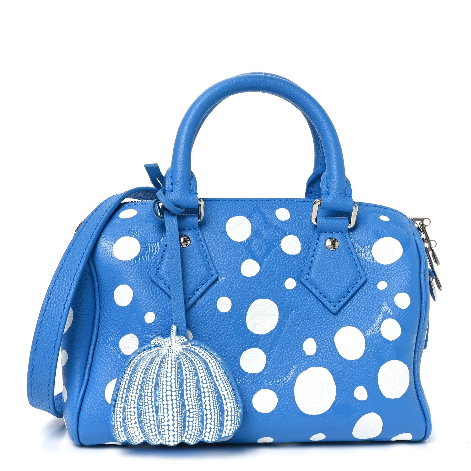 LV X YK Empreinte Speedy Bandouliere 20 Blue White