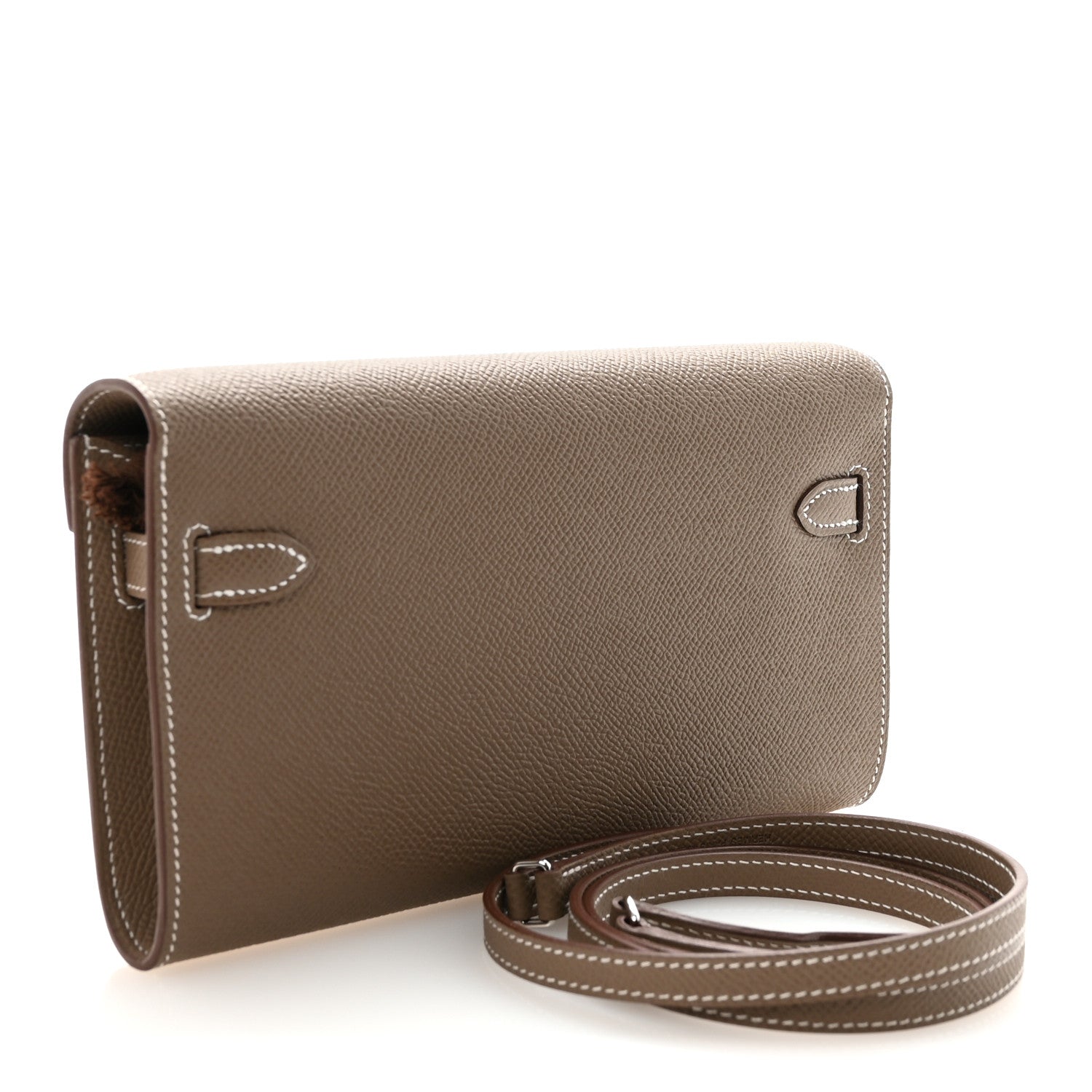 Epsom Kelly Wallet To Go Etoupe