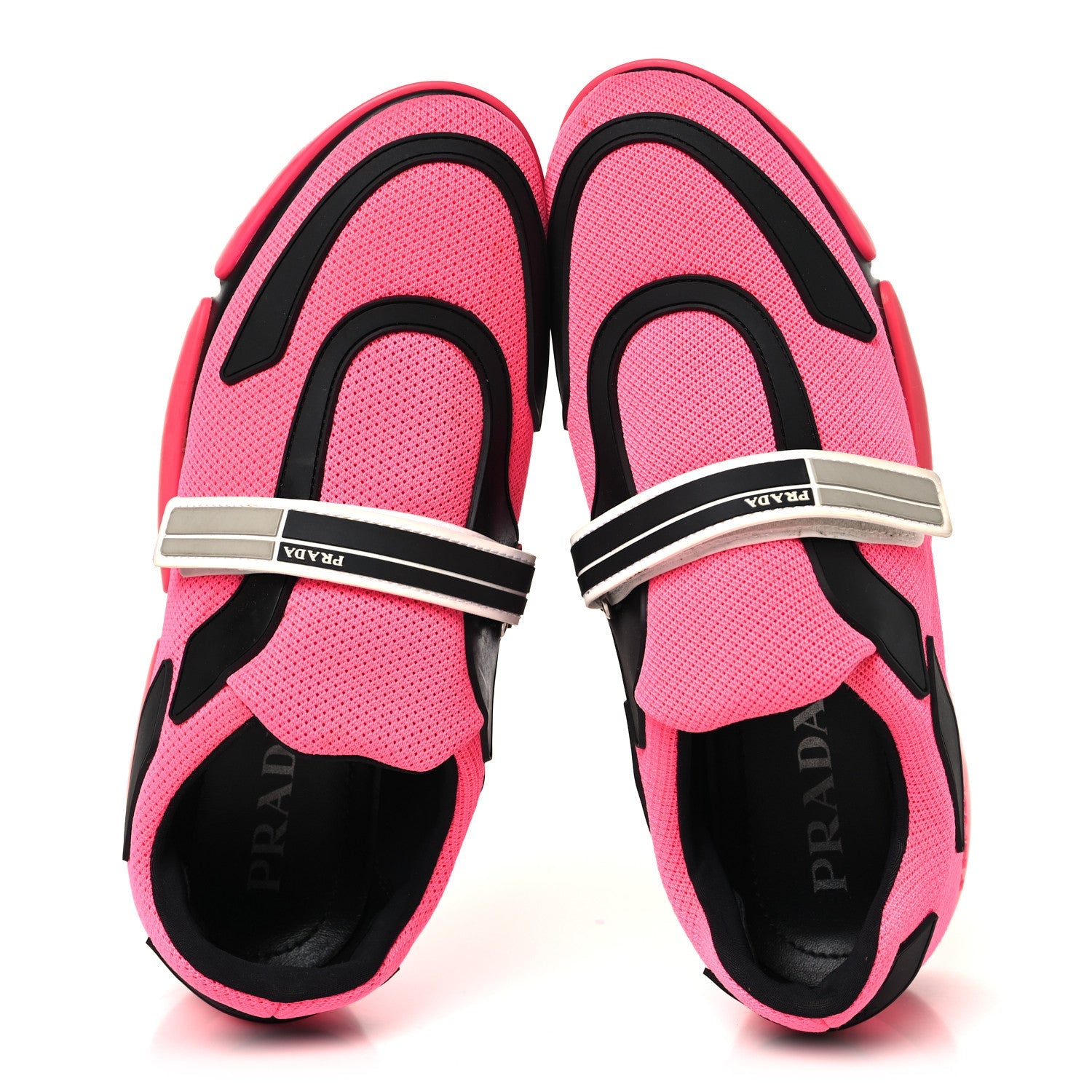 Knit Cloudbust Sneakers 40 Rosa Fluo Black