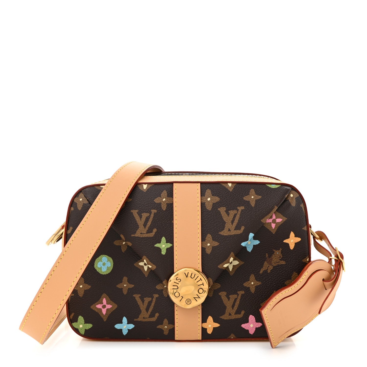X TYLER THE CREATOR Monogram Craggy Envelope Messenger Chocolate