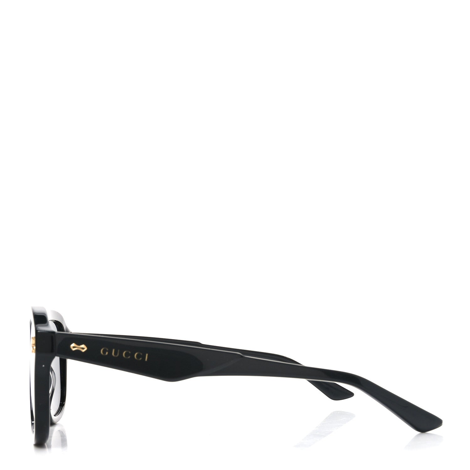 Acetate Aviator Sunglasses GG12632S Black