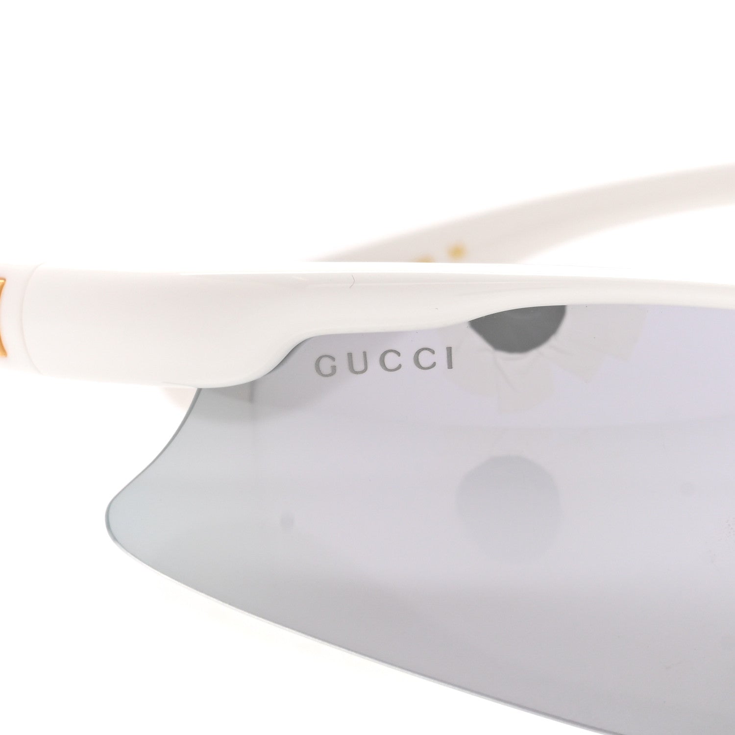 Mask Shaped Frame Sunglasses GG1774S White