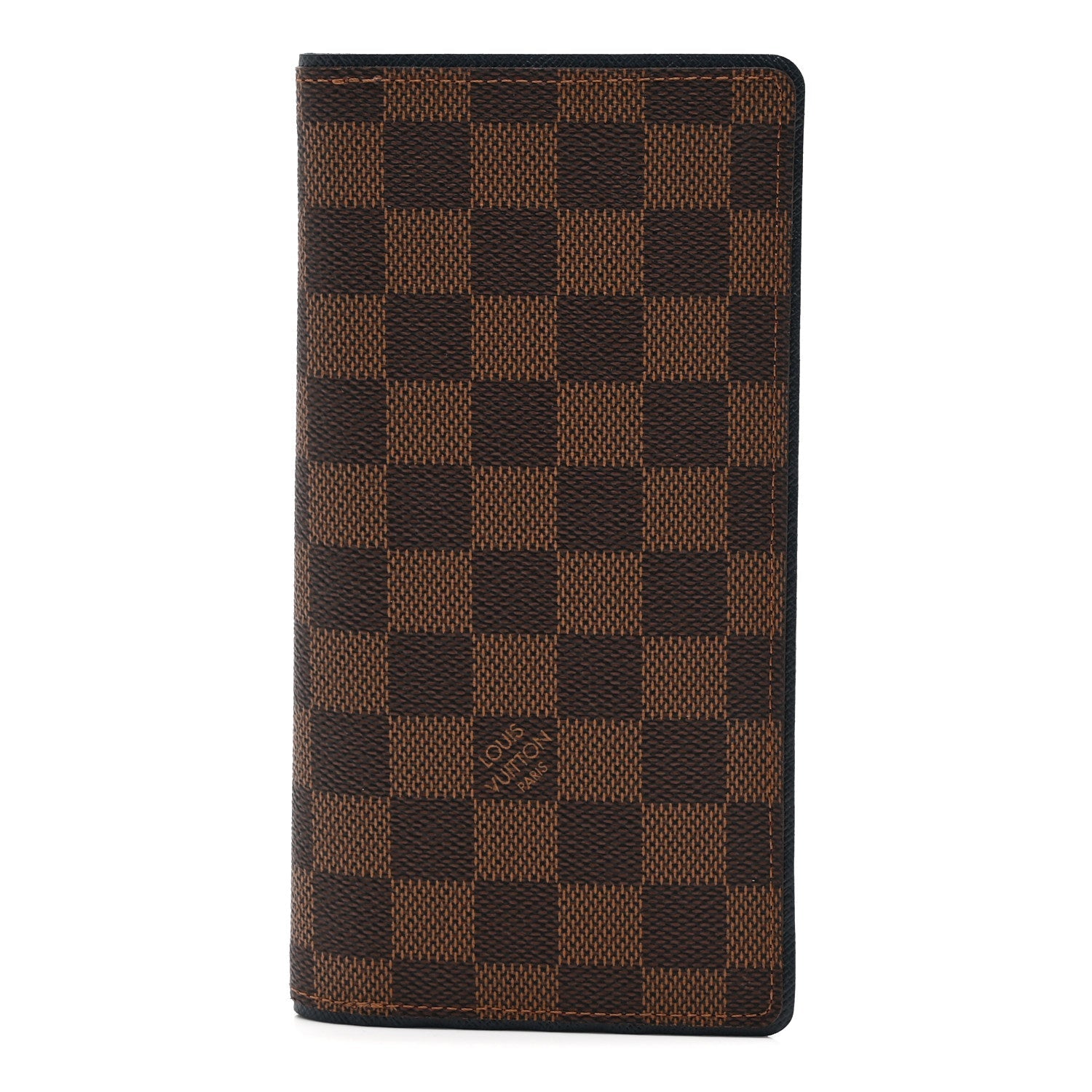Damier Ebene Brazza Wallet Blue
