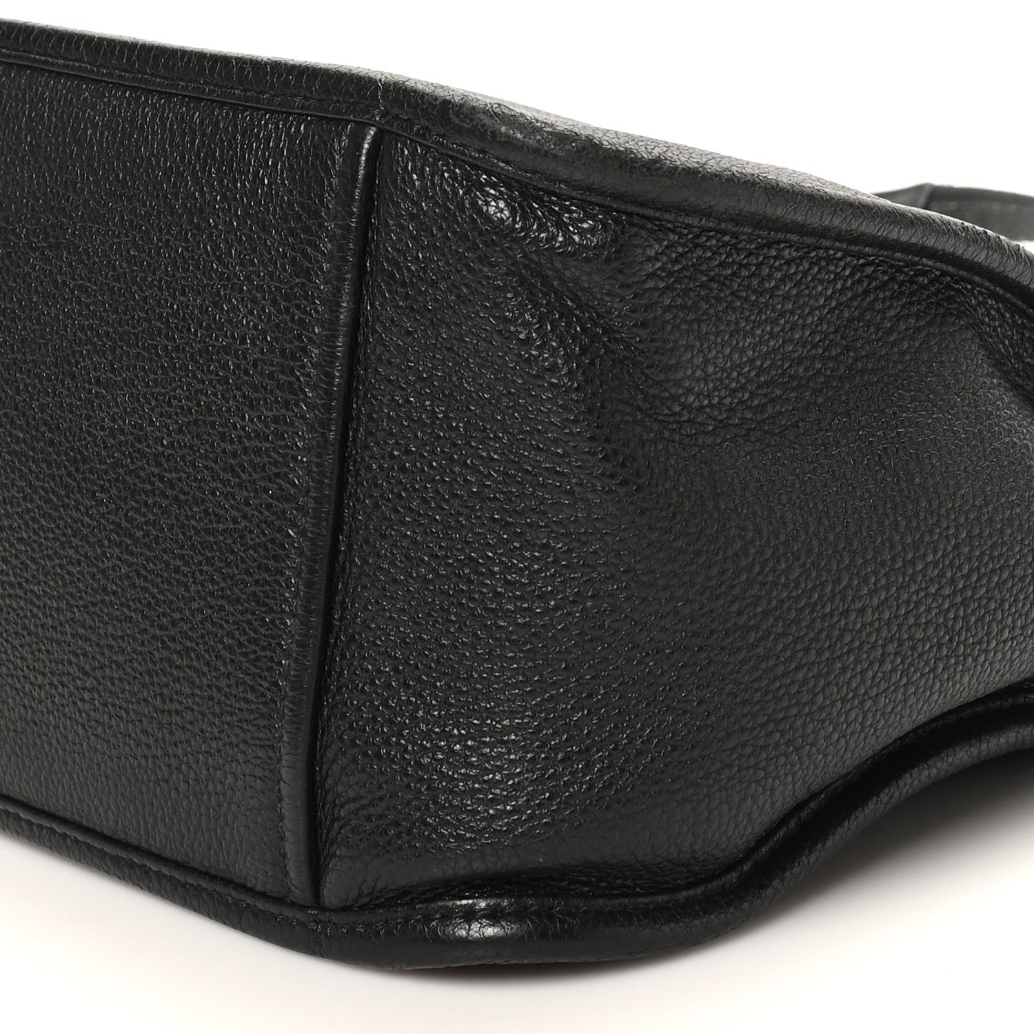 Vitello Daino Soft Hobo Messenger Bag Black