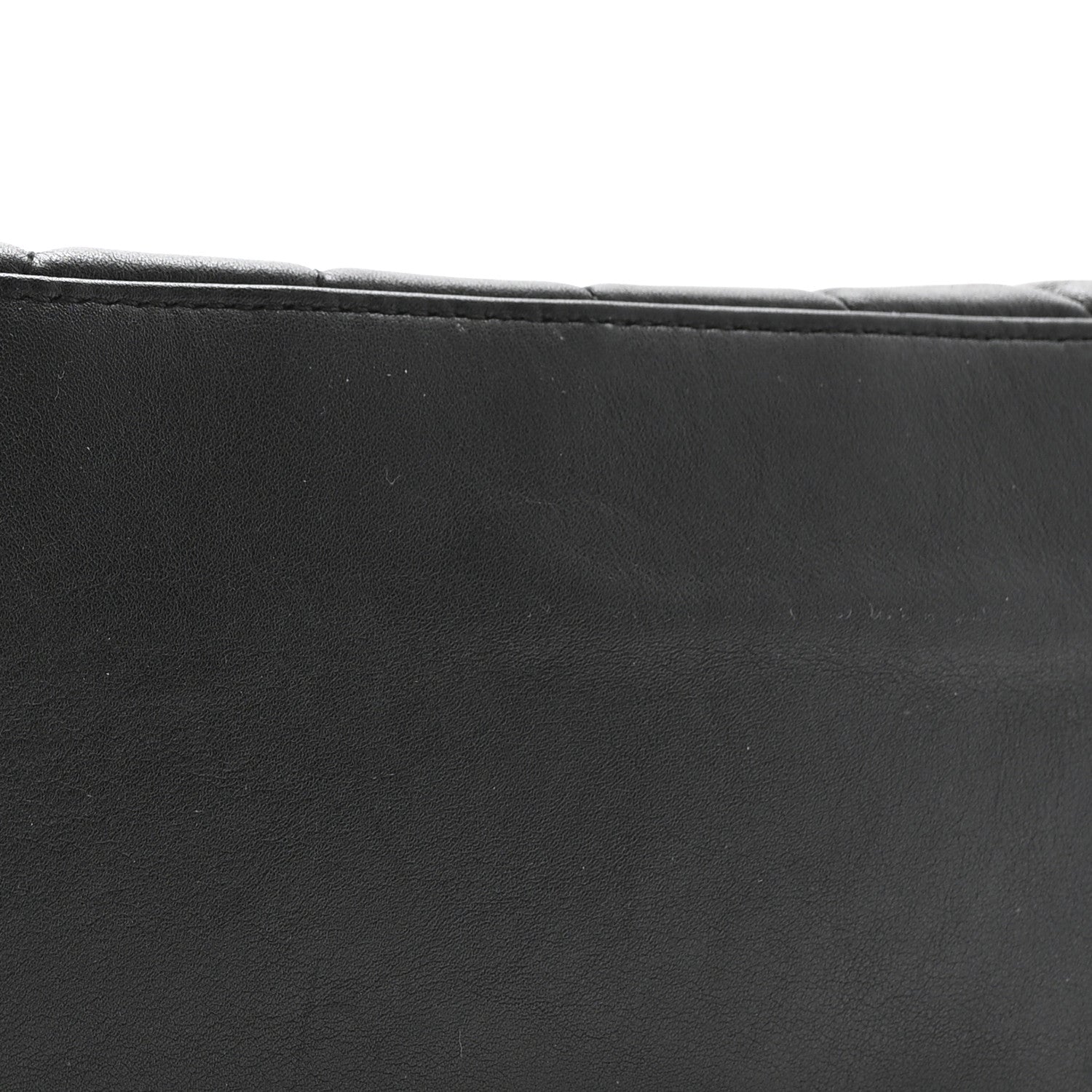 Calfskin Bamboo Trapuntata Queen Margaret Backpack Mystic White Black