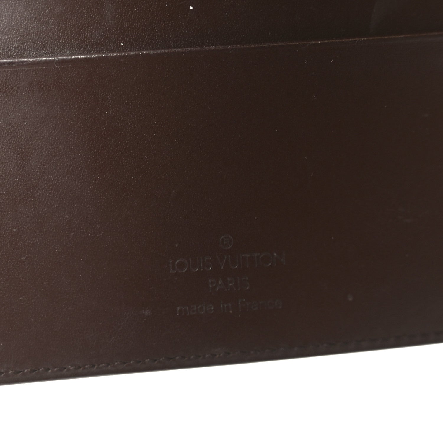 Epi Medium Ring Agenda Cover Moka