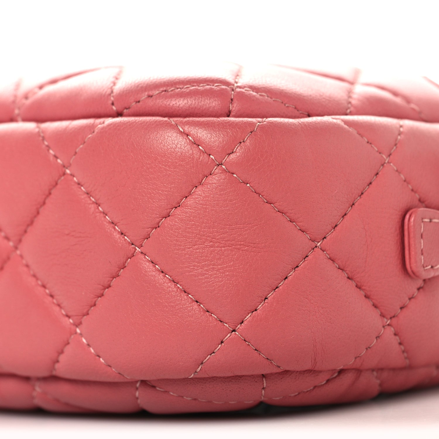 Lambskin Quilted Small Timeless Camera Case Pink