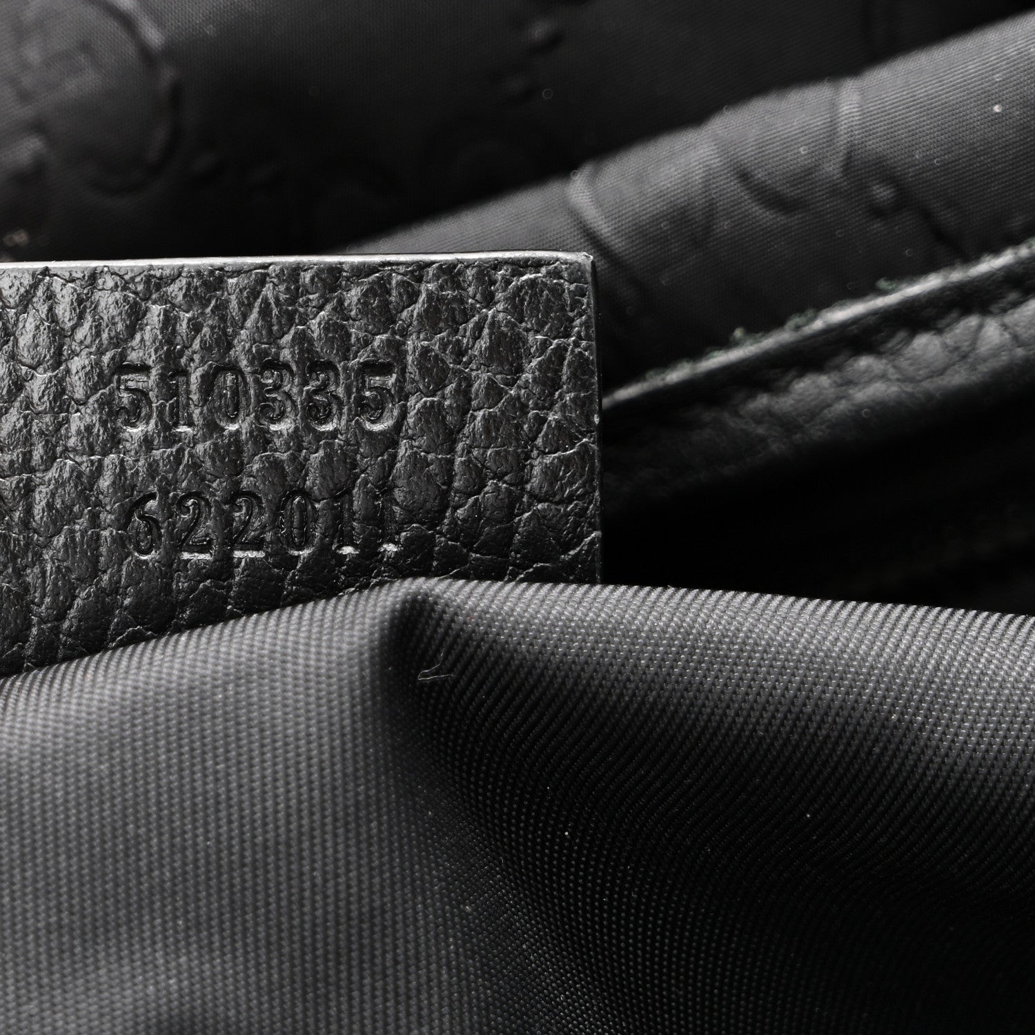 Nylon Monogram Double Buckle Flap Messenger Bag Black