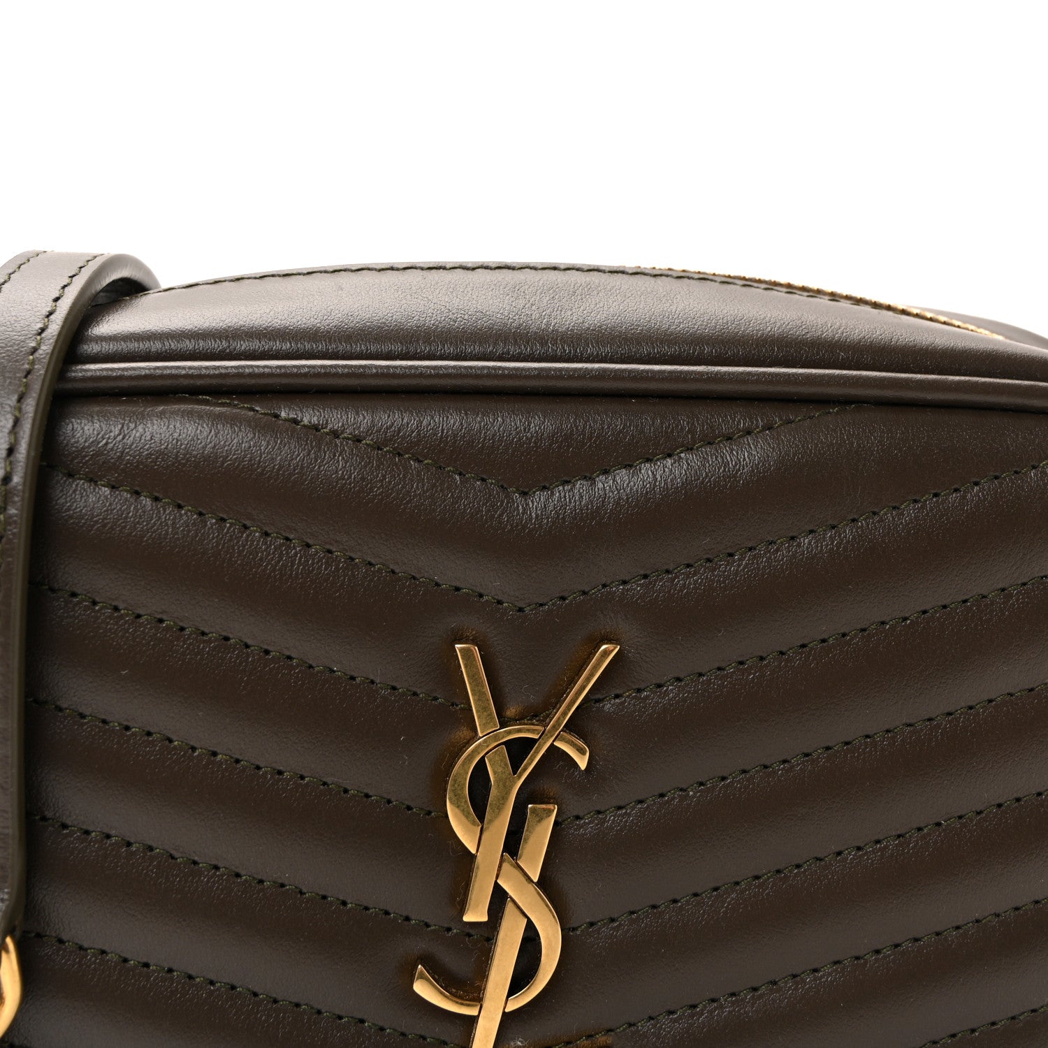 Calfskin Matelasse Monogram Mini Lou Camera Bag Light Musk