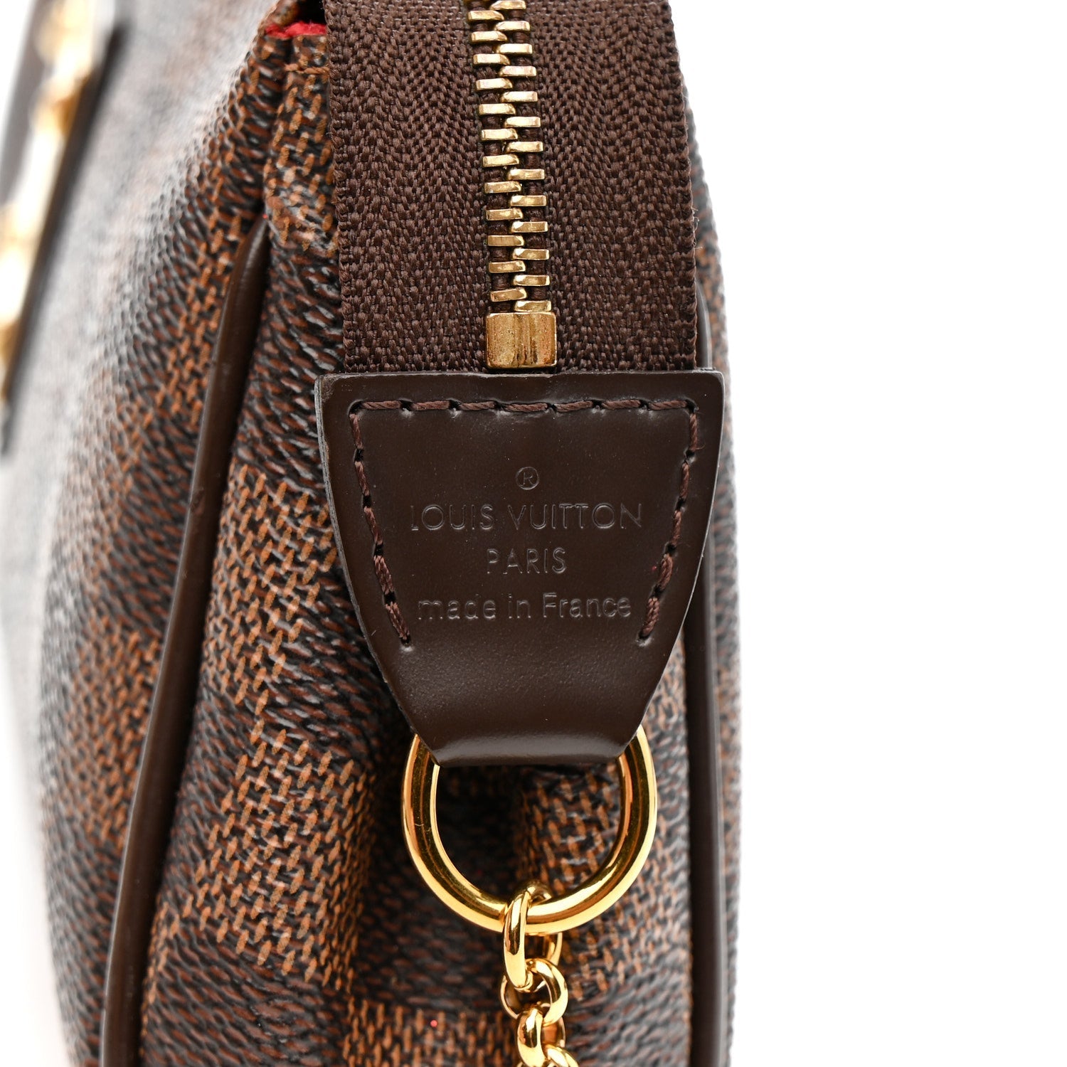 Damier Ebene Eva Clutch