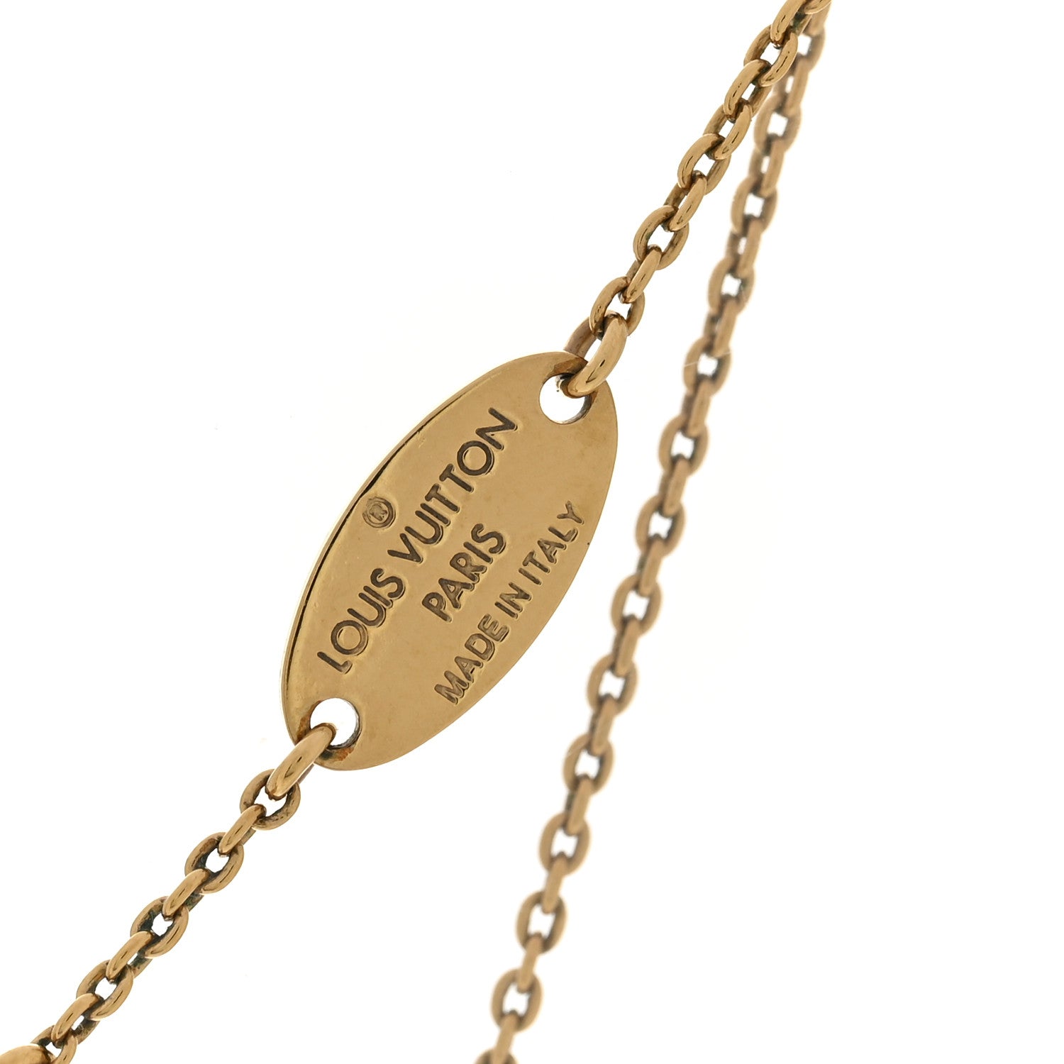 Metal Louisette Necklace Gold