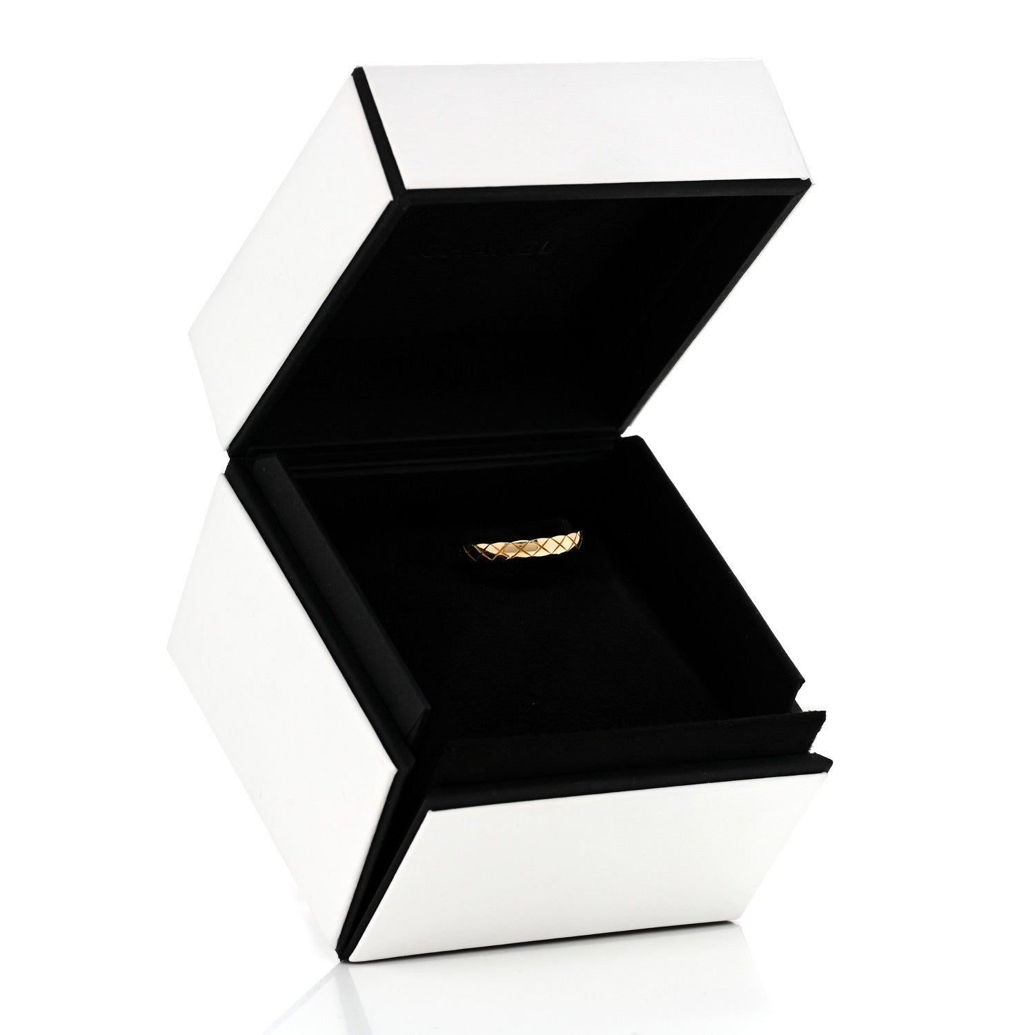 18K Yellow Gold Mini Coco Crush Ring 55 7.25