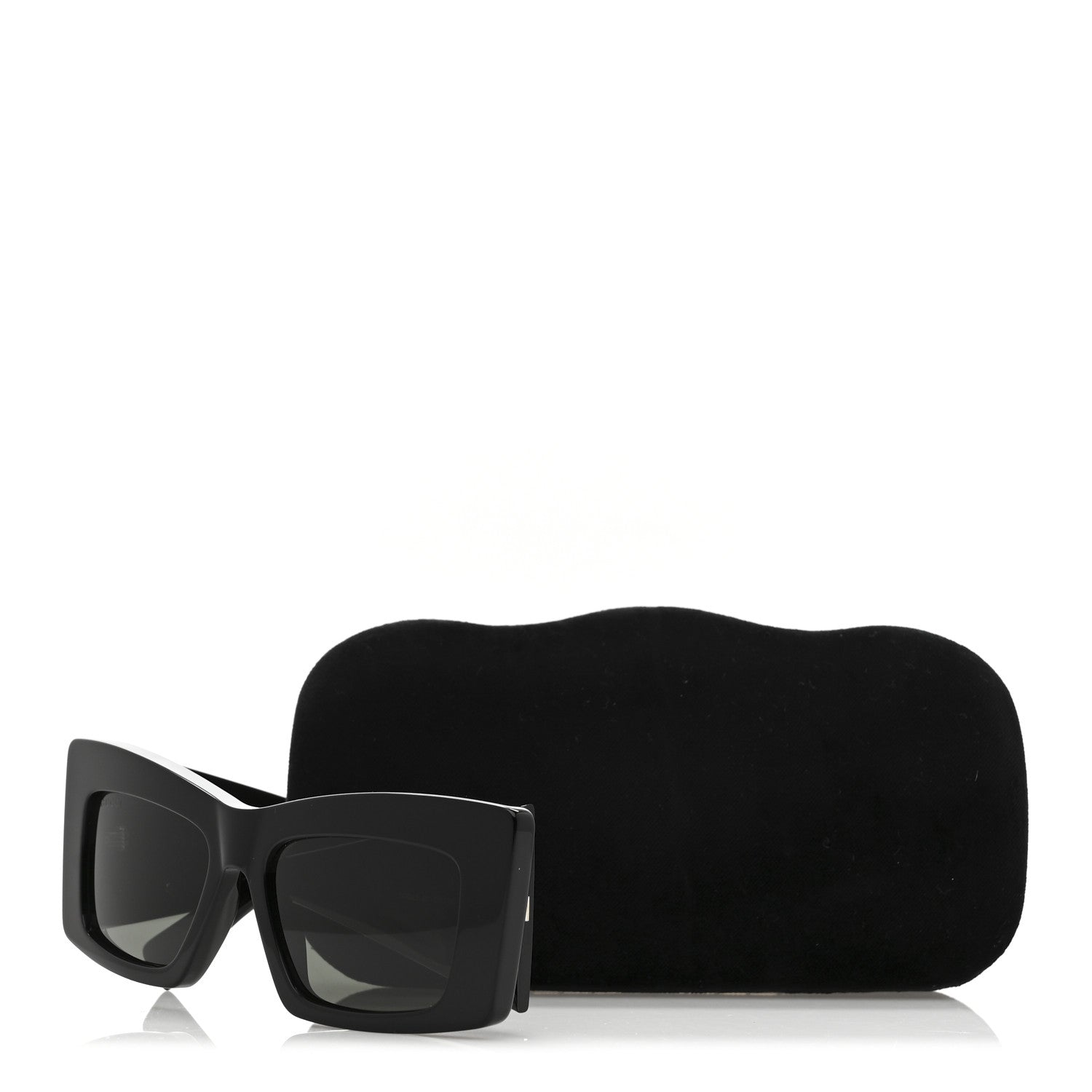 Acetate Square Frame Sunglasses GG1842S Black