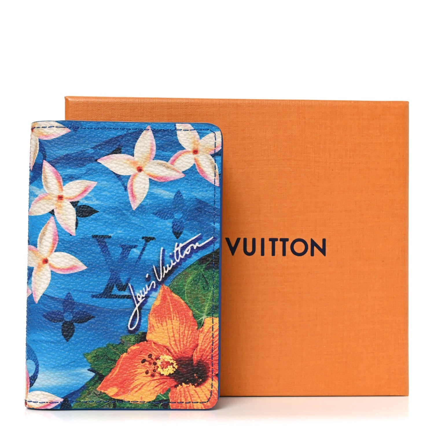 Monogram Surfin' Pocket Organizer NM Blue
