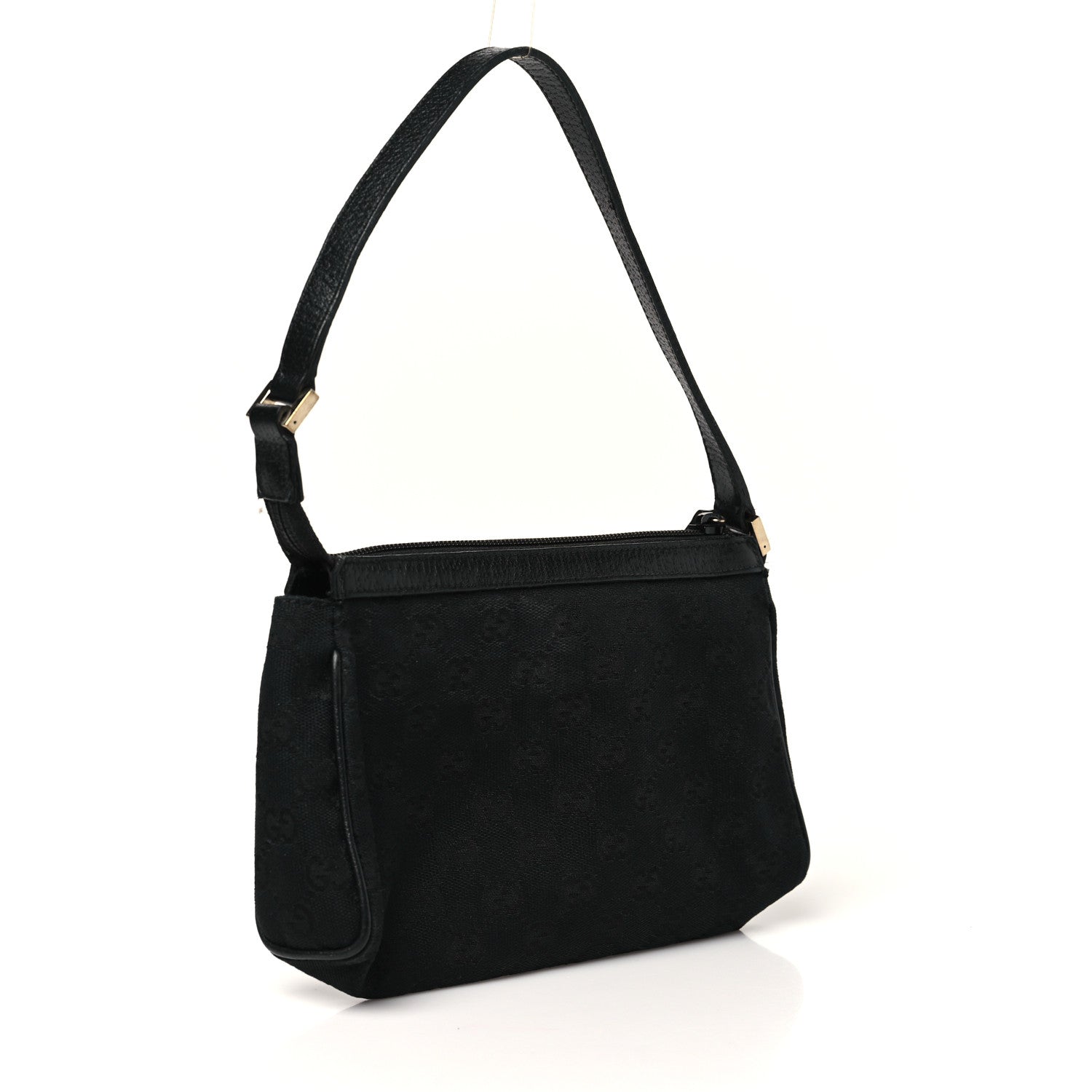 Monogram D Ring Cosmetic Case Black