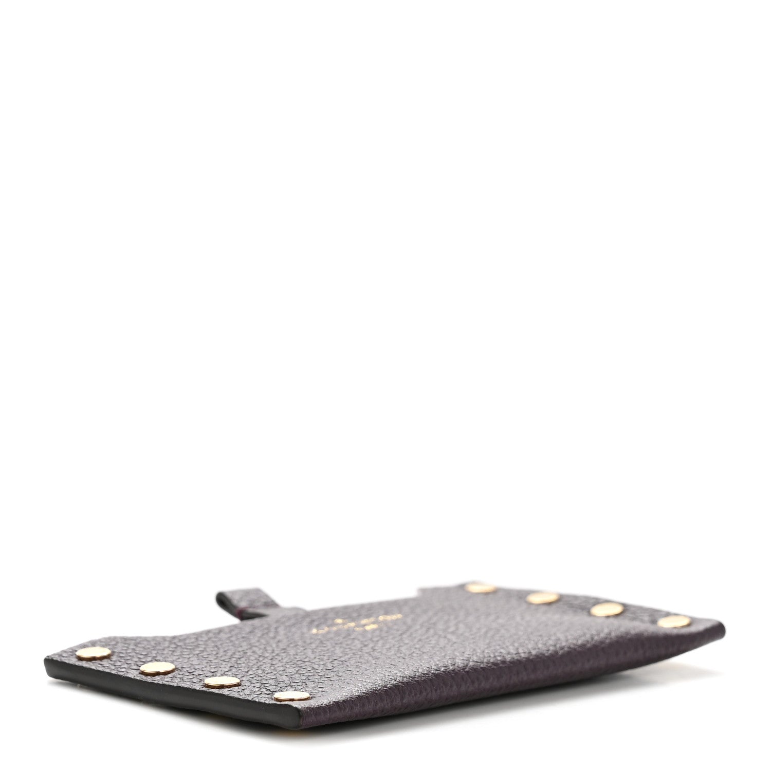 Cuir Rivets Mirror Case Quetsche