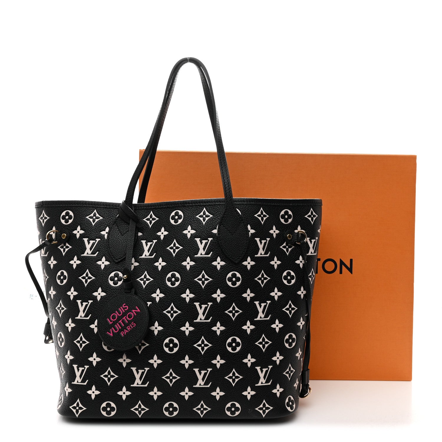 Empreinte Spring In The City Neverfull MM Black White Pink