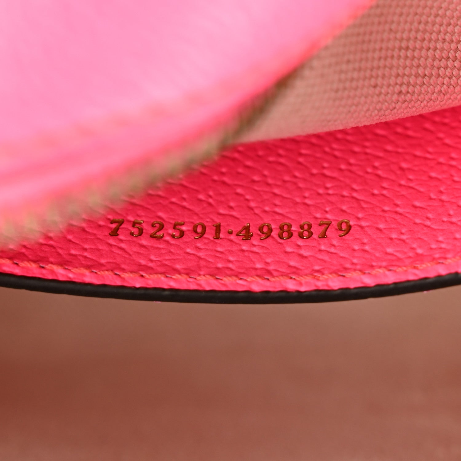 GG Supreme Monogram Textured Dollar Calfskin Web Ophidia Small Crossbody Bag Beige Ebony Fuchsia