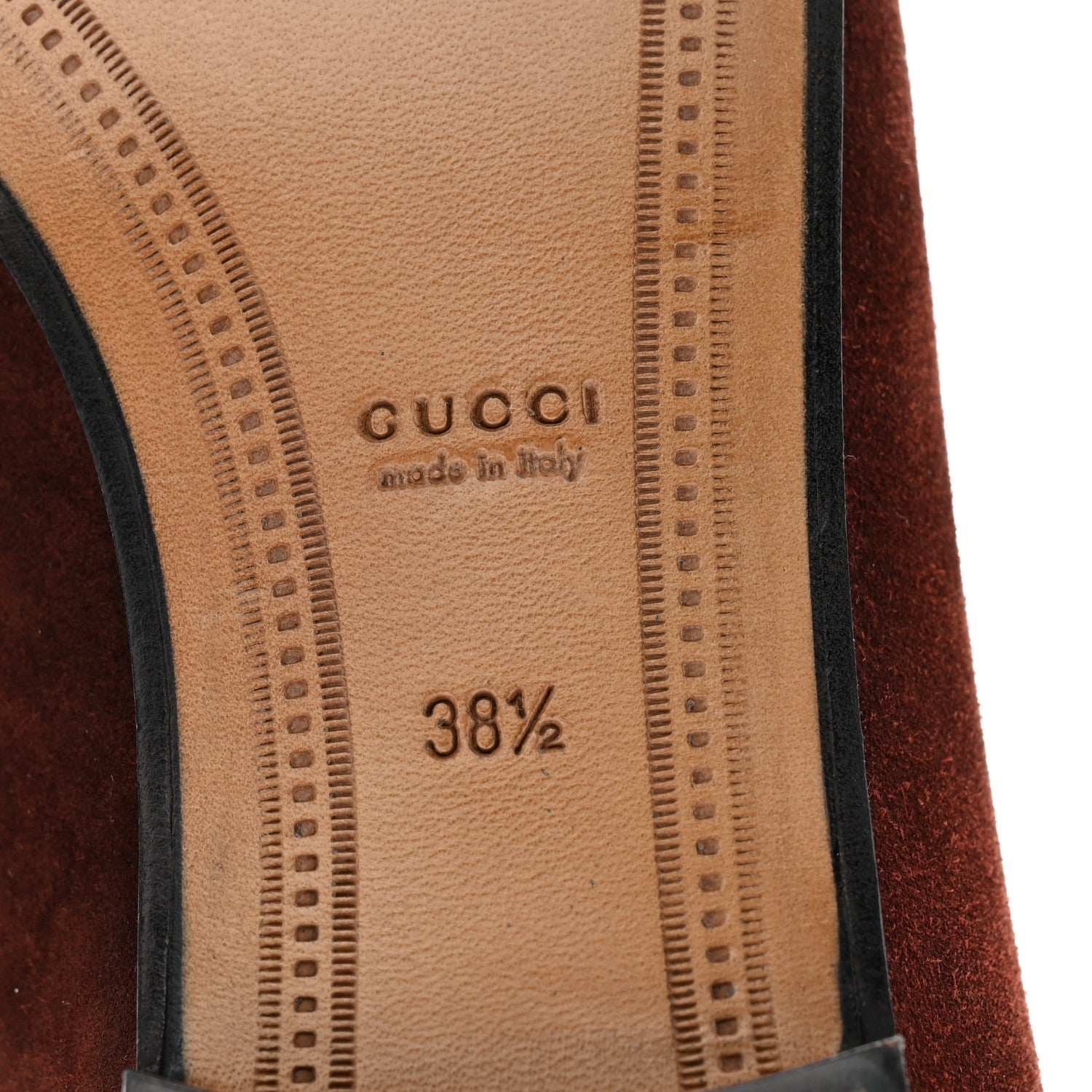 Suede Horsebit Womens Jordaan Loafers 38.5 Brown