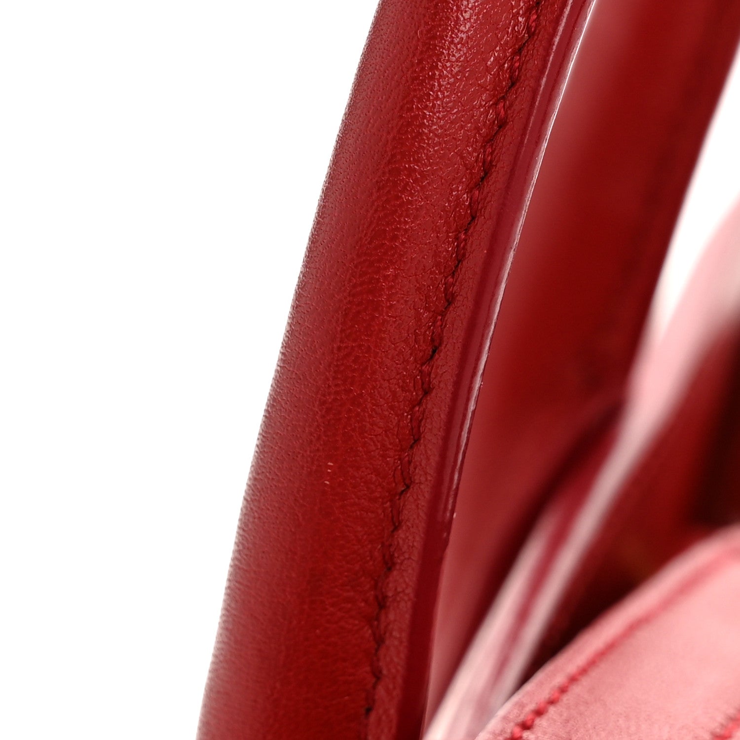 Calfskin Nano Sac De Jour Lipstick Red