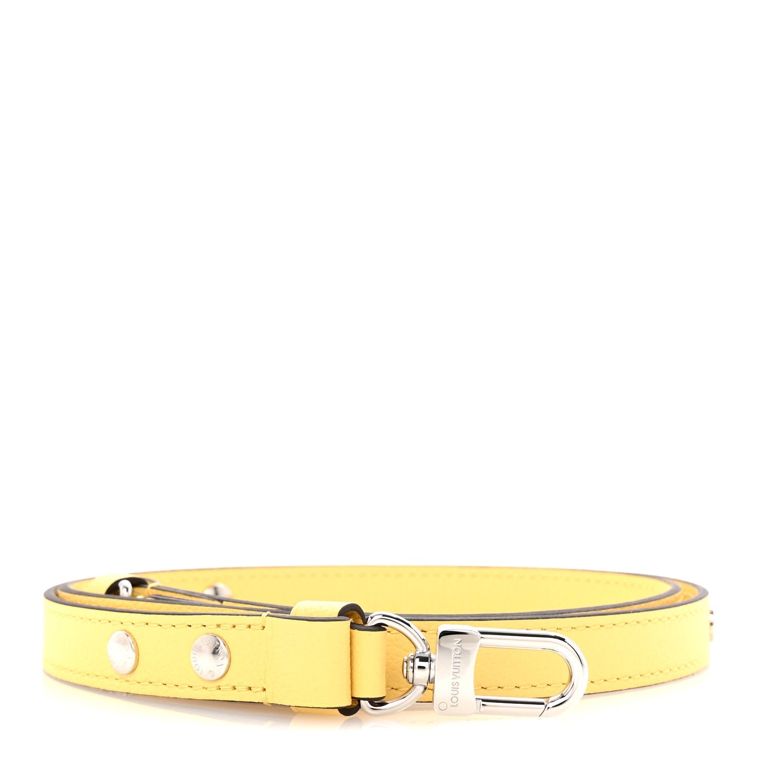 Calfskin Buci Shoulder Strap Jaune